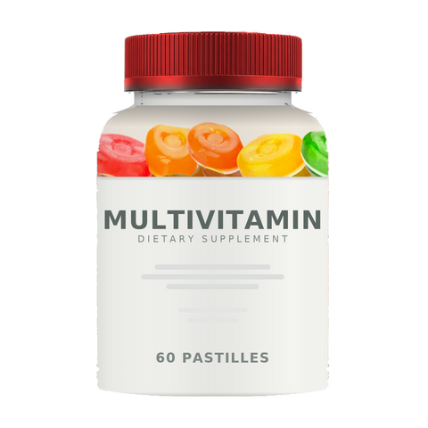 A typical kids' multivitamin