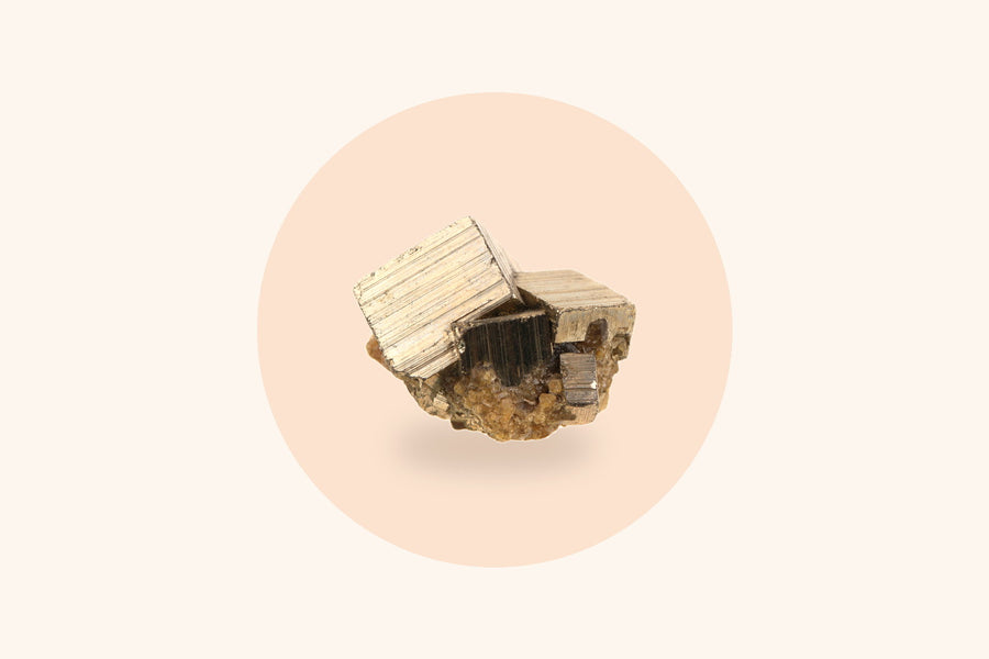 Mineral crystals, an illustrative image for the Magnesium in the formula